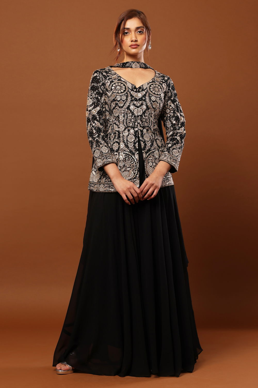 Peplum Top Salwar Kameez - Fusion Fashion with a Twist - Seasons India