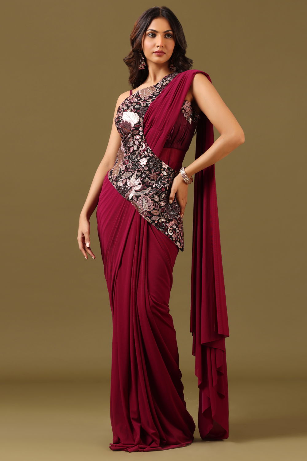 Trendy Indo Western Gowns Fusion Fashion at Its Best Seasons India