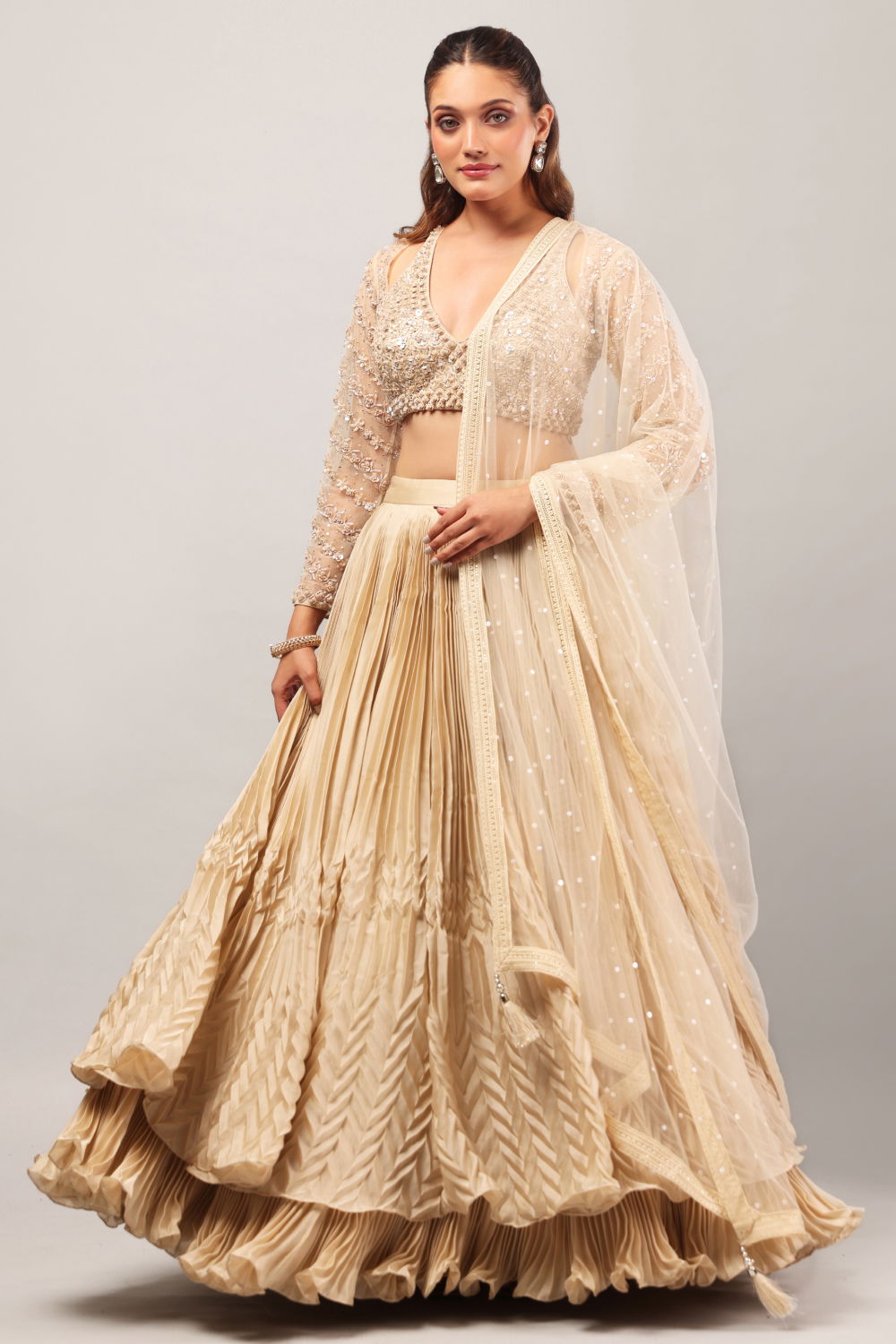 Indo Western Lehengas Fusion Styles for the Modern Woman Seasons India