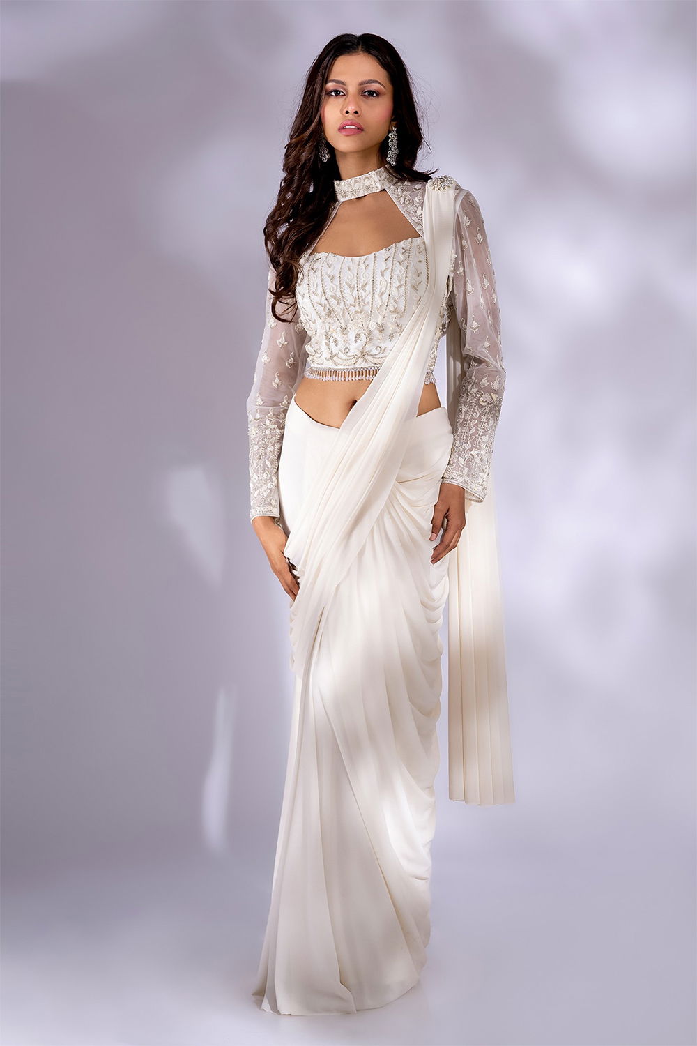 yilon 新作BIJOU OFFSHOULDER BLOUSE ホワイト yilon 新作BIJOU OFFSHOULDER BLOUSE ホワイト