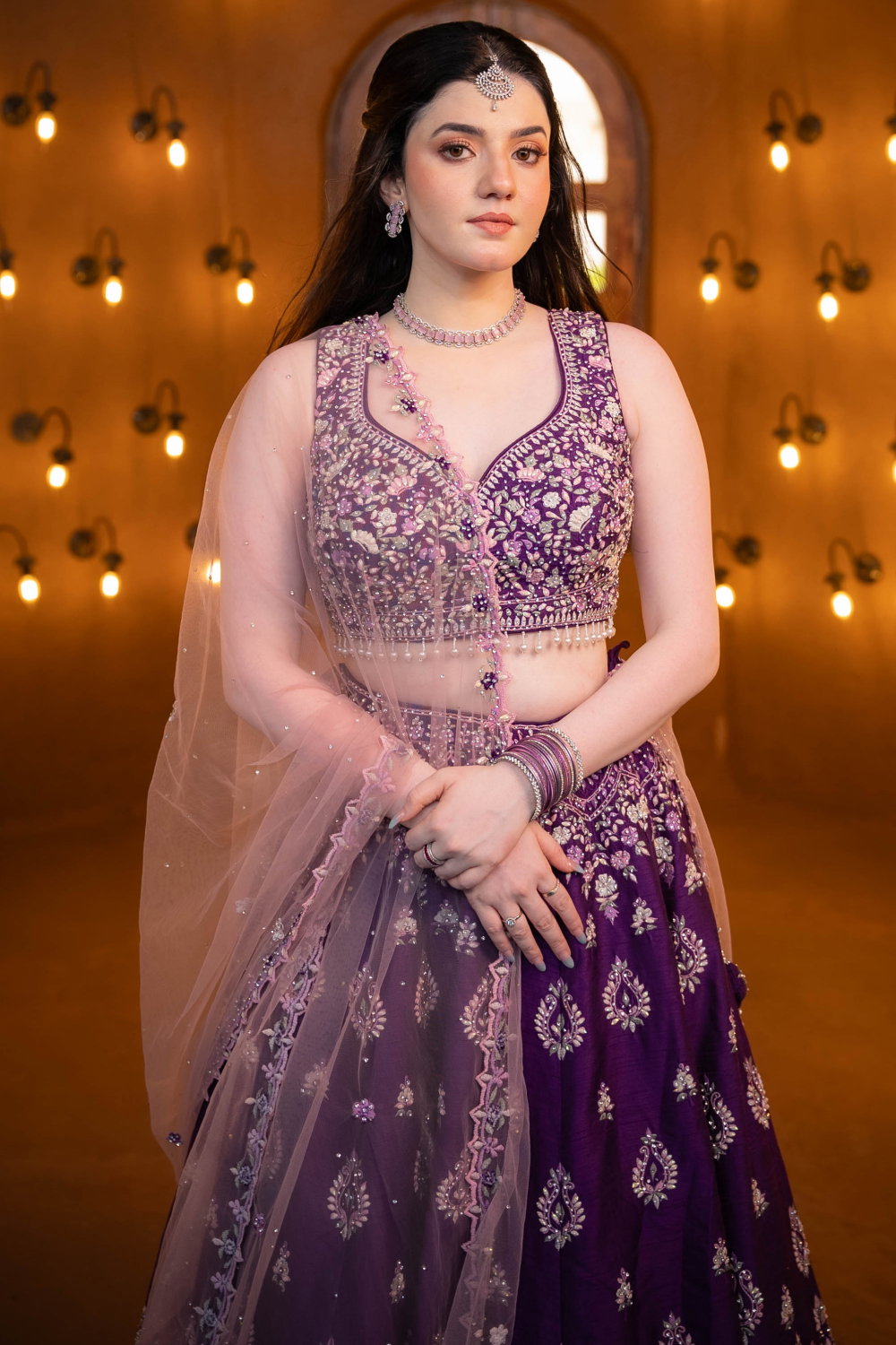 strapless open back dress Buy Purple Lehenga for Women – Designer Collection