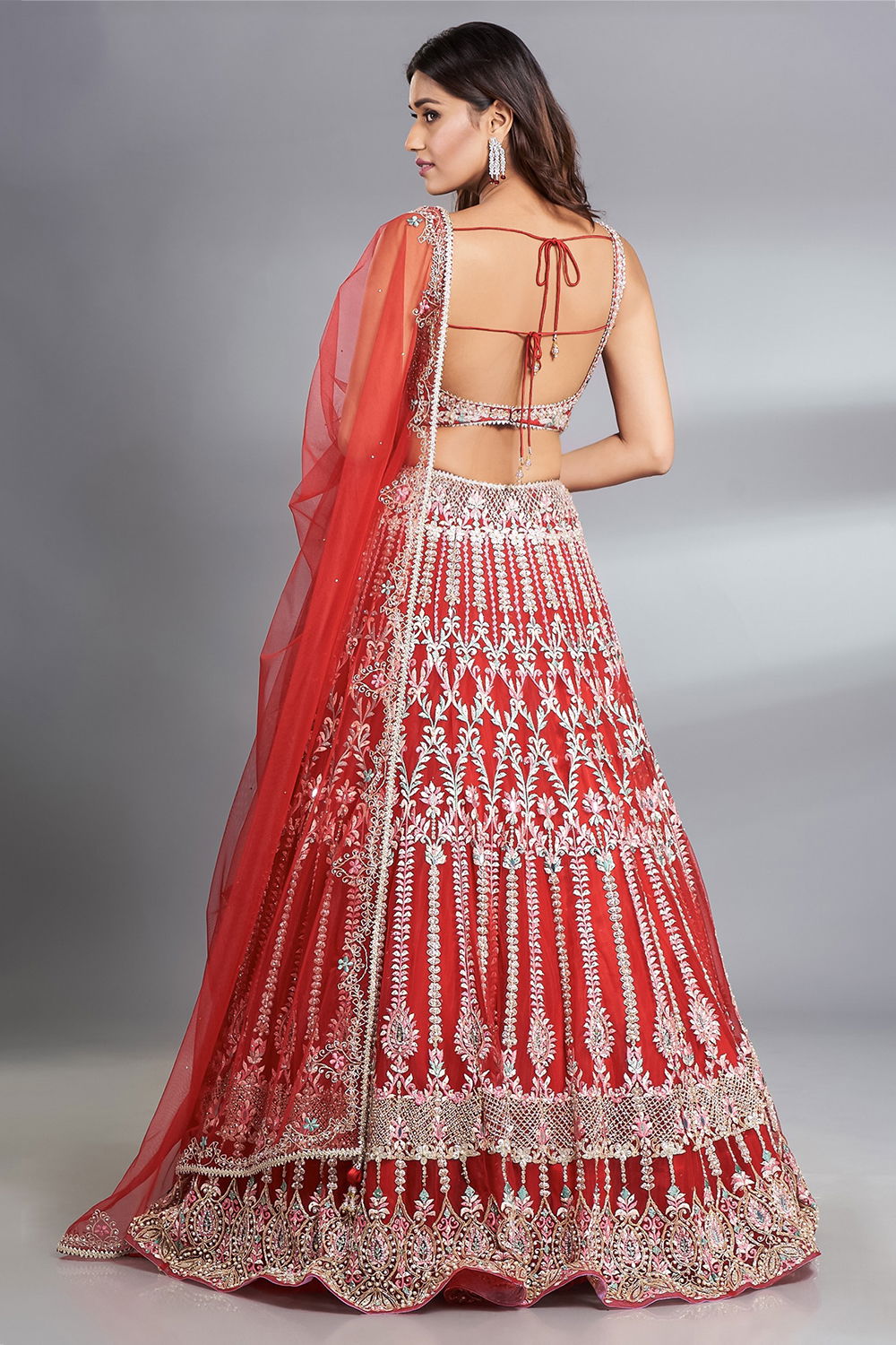 the red thread S bicolor layered tops